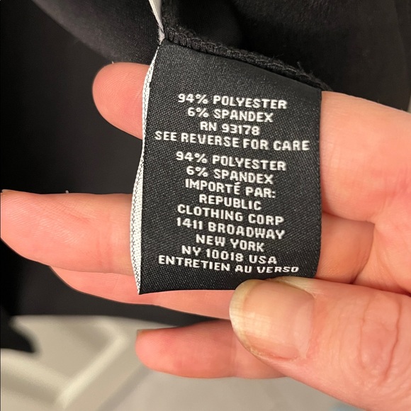 Premise Elegant Black Faux-Leather Coat - Picture 3 of 7